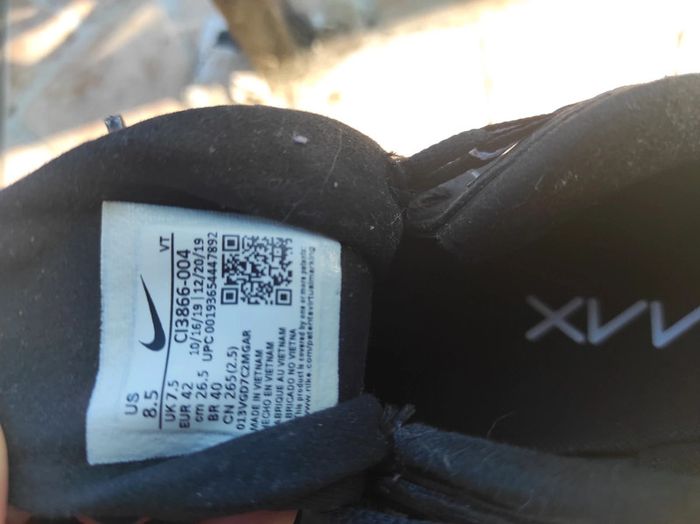 Nike air max react noir taille 42 - photo numéro 8