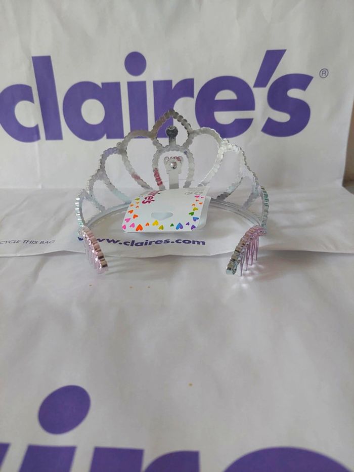 Déguisement enfant fille couronne princesse neuf Claire's - photo numéro 3