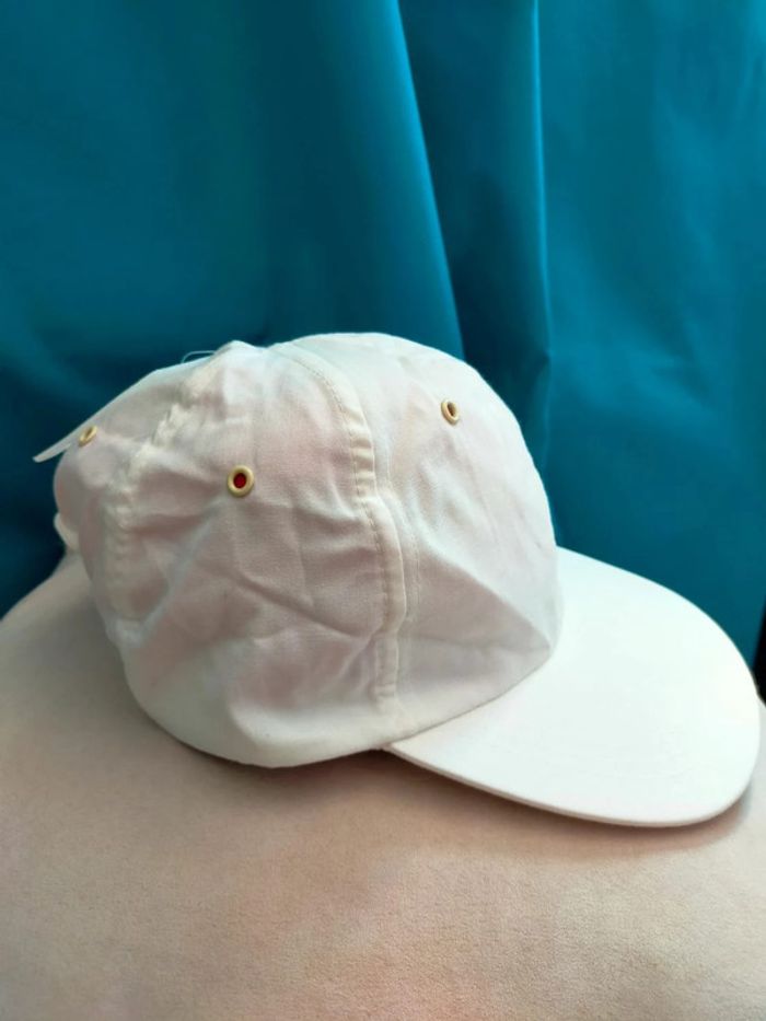 Casquette blanche brodée Great Security Service – Taille 59 cm - photo numéro 4