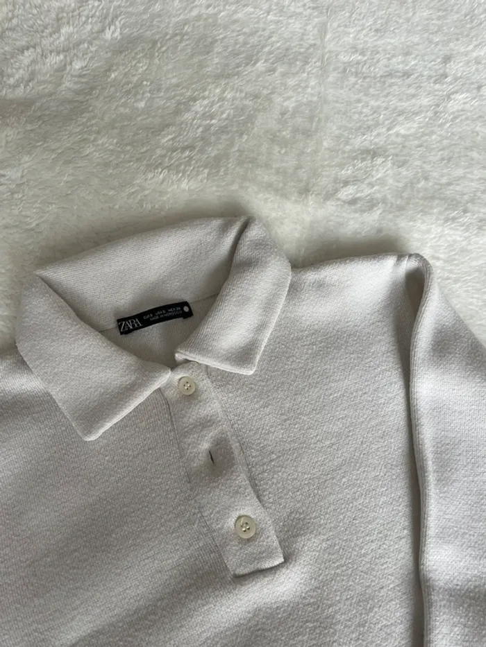 Petit pull crème