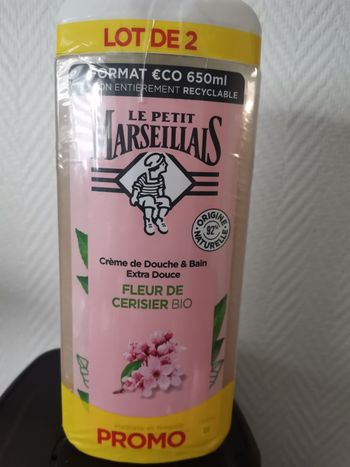 Lot 2 gel douche le petit marseillais