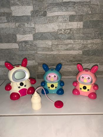 Famille Kidiminiz lapins interactifs