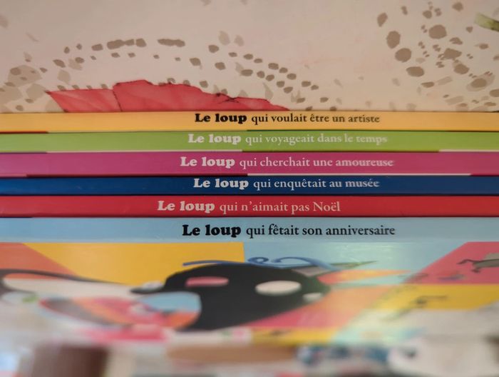 Lot livre "le loup"