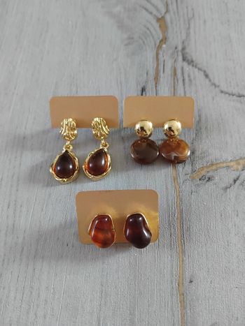 Lot boucles d'oreilles neuves