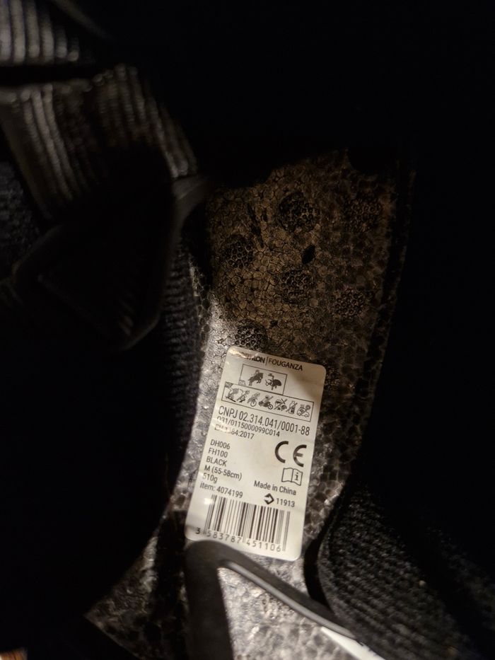 Bombe/casque équitation taille 55-58 cm Fouganza - photo numéro 7