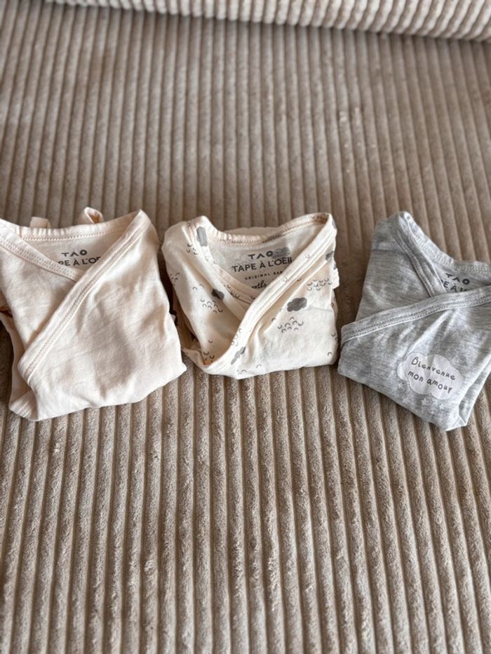 Lot 3 bodies tape à l’œil