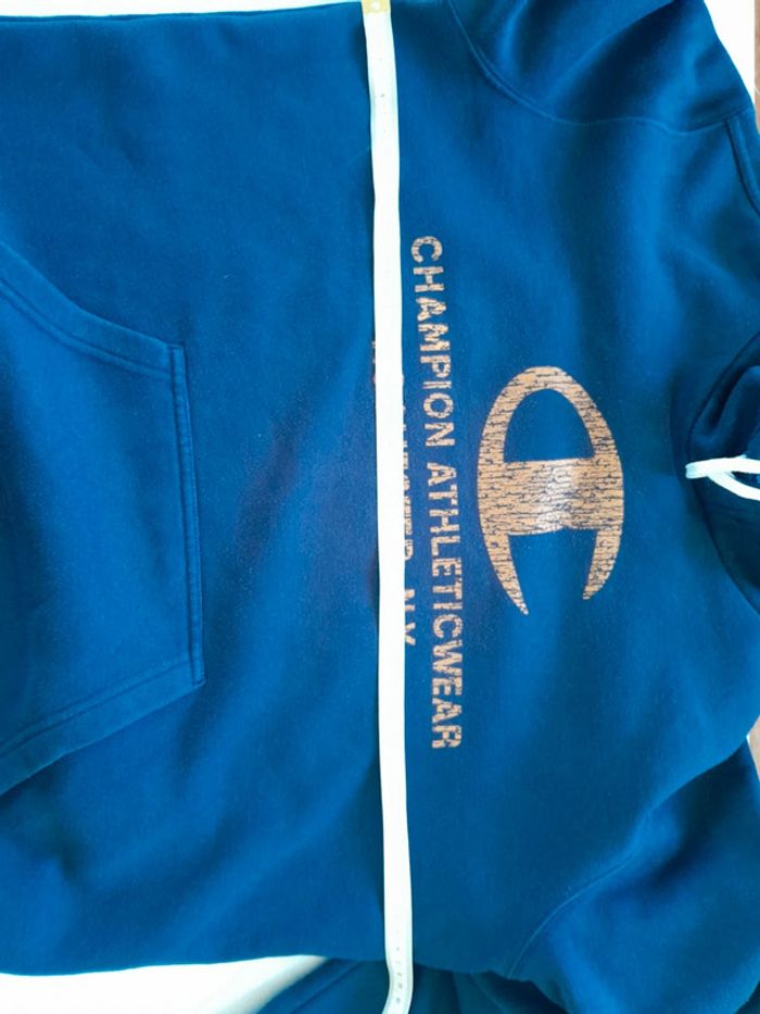 Sweat capuche imprimé universitaire Champion athleticwear Rochester, N.Y - photo numéro 9