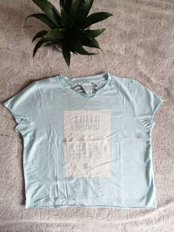 Top court bleu ciel Primark