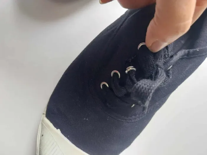 Chaussure en toile noire T40 - photo numéro 8