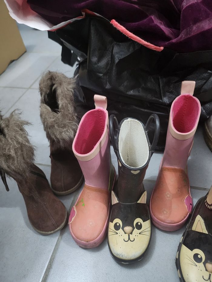 Bottes pluie fille T21