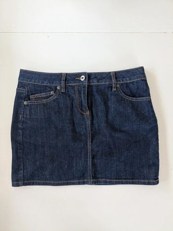 Mini jupe en jeans T40 : Etam
