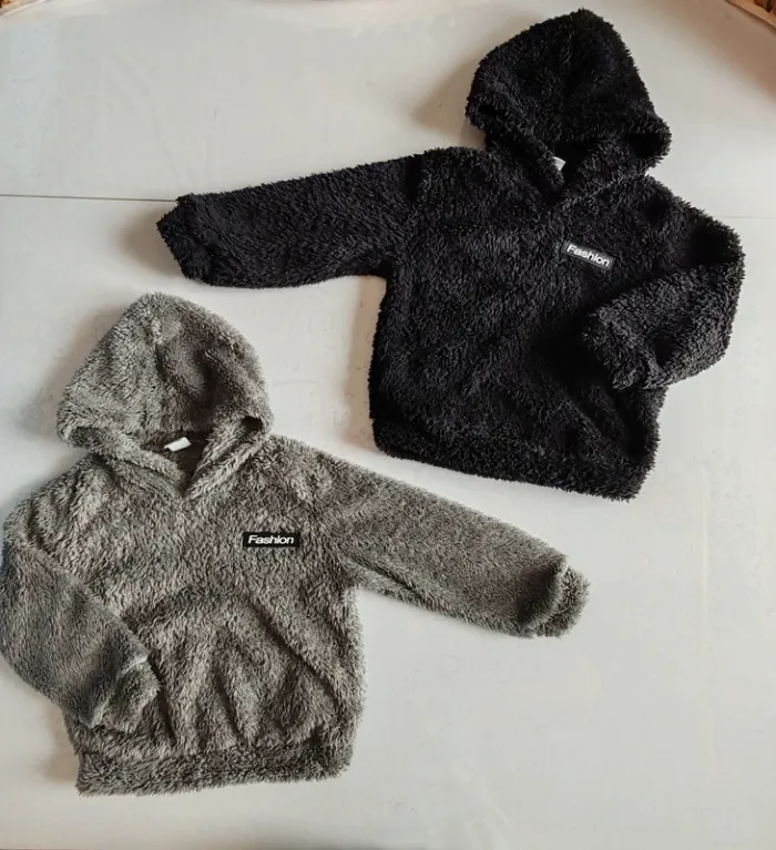 Ensemble 2 ans pull pilou pilou tout doux chaud jogging pyjama - photo numéro 2