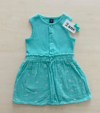 🌸 Robe été - bébé fille - 24 mois - Kiabi 