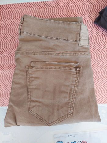 Jean slim marron Bershka taille 34