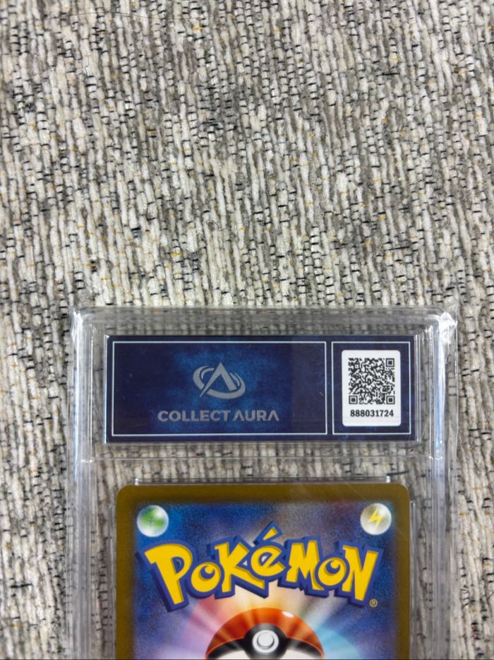 Carte Pokémon Japonaise Ronflex 181/165 Gradée Collect Aura 10 - photo numéro 4