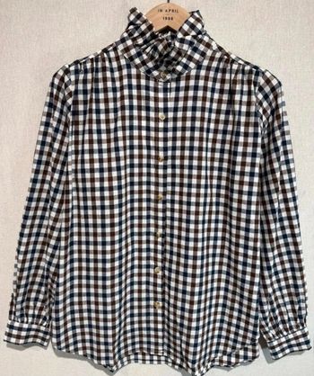 Chemise vol victorien volanté