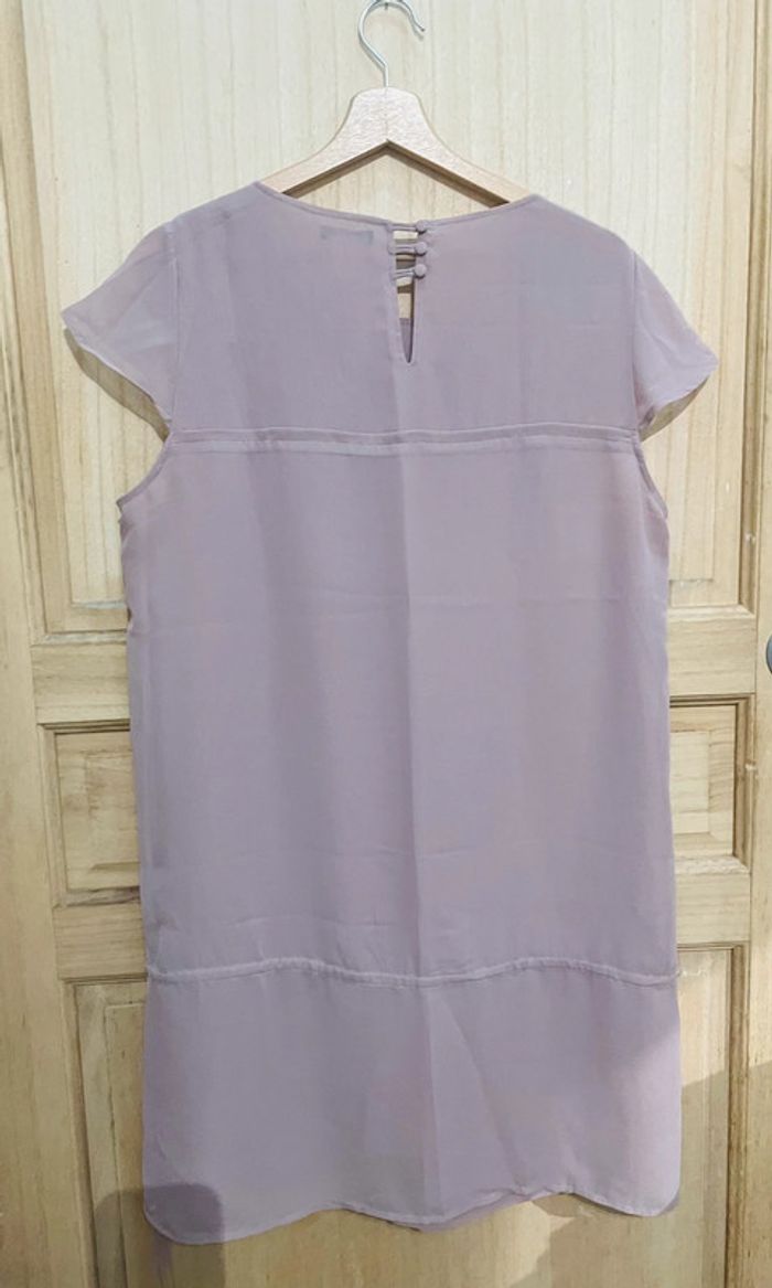 Robe été manches courtes Violine, Lila taille 44 - photo numéro 9