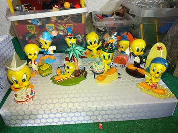 Lot de 10 titi Warner Bross figurines vintage 1999