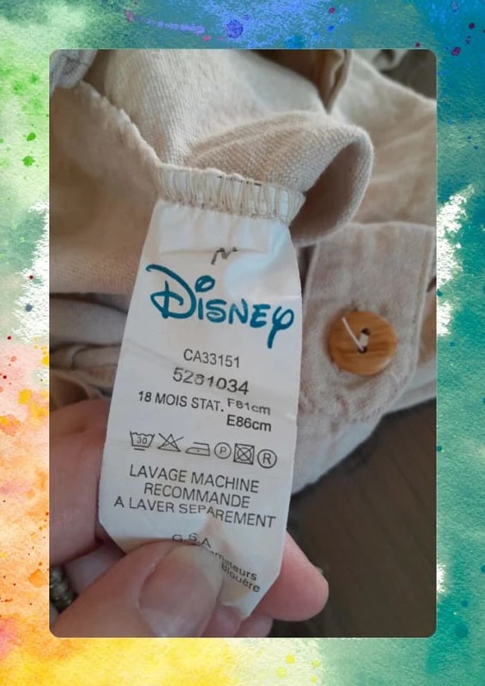 Salopette Disney 18 mois – Bébé - photo numéro 5