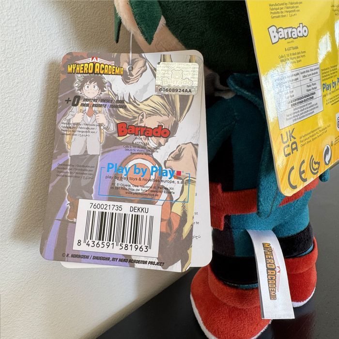 Izuku Midoriya Deku Peluche My Hero Academia - 27cm - photo numéro 3