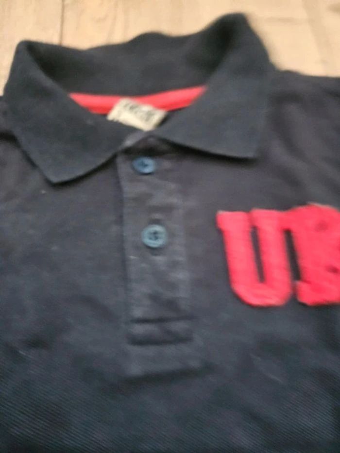 Polo manches longues noir et rouge Tape à l'oeil 5 ans - photo numéro 2