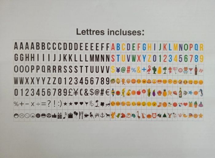 Cadre message lumineux - photo numéro 2