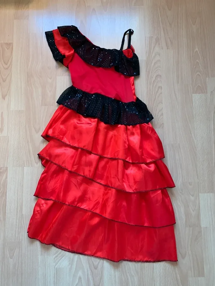 Déguisement Danseuse Espagnole 4-6ans (110cm) - photo numéro 2