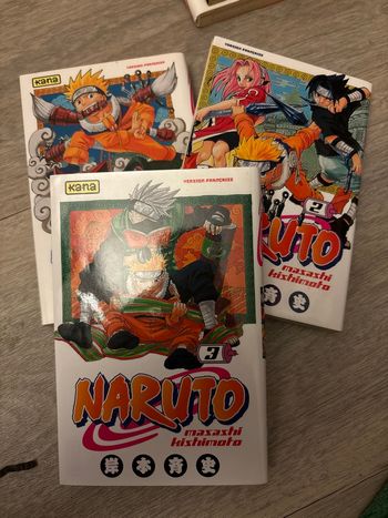 Manga Naruto Tome 1 à 3 