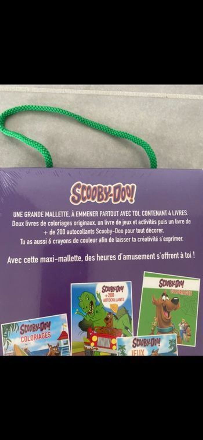 Maxi malette activité Scooby Doo - photo numéro 7