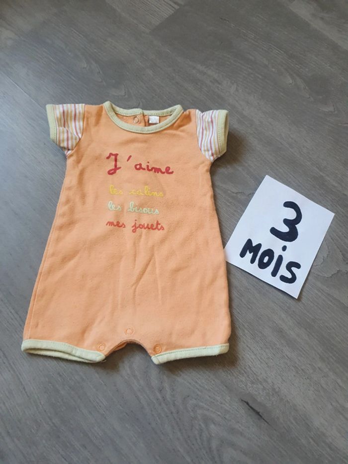 Barboteuse grenouillère 3mois