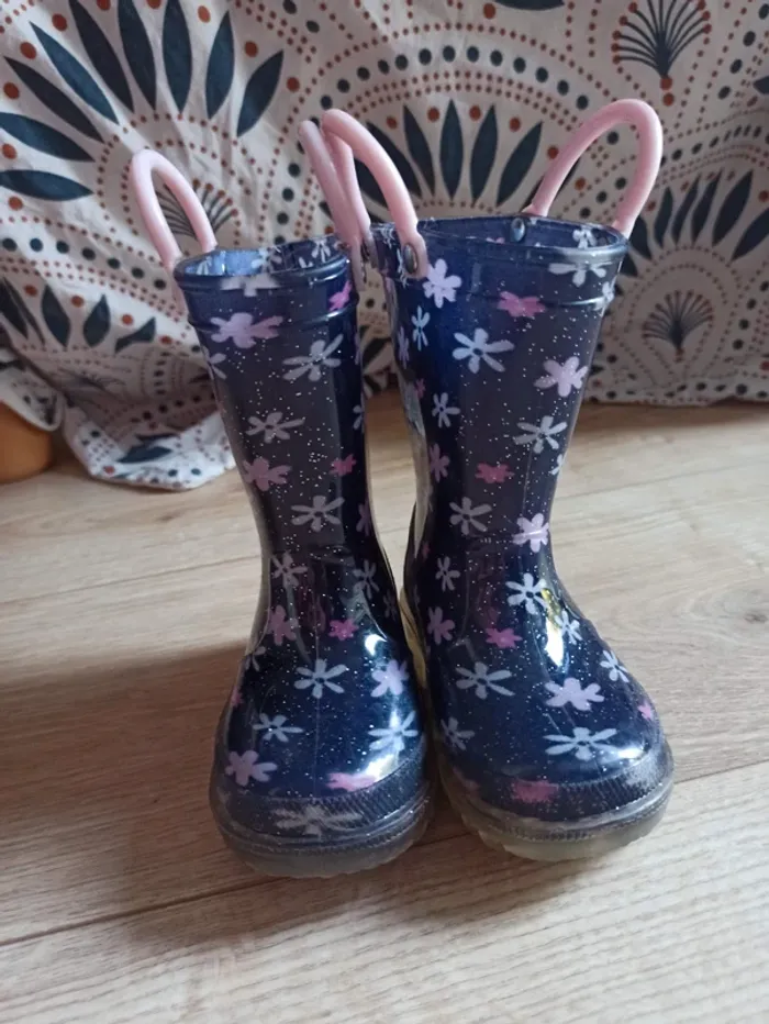 Bottes de pluie fille taille 20