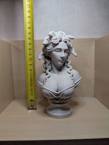 Buste Medusa imprimé en 3D (Mythologie)