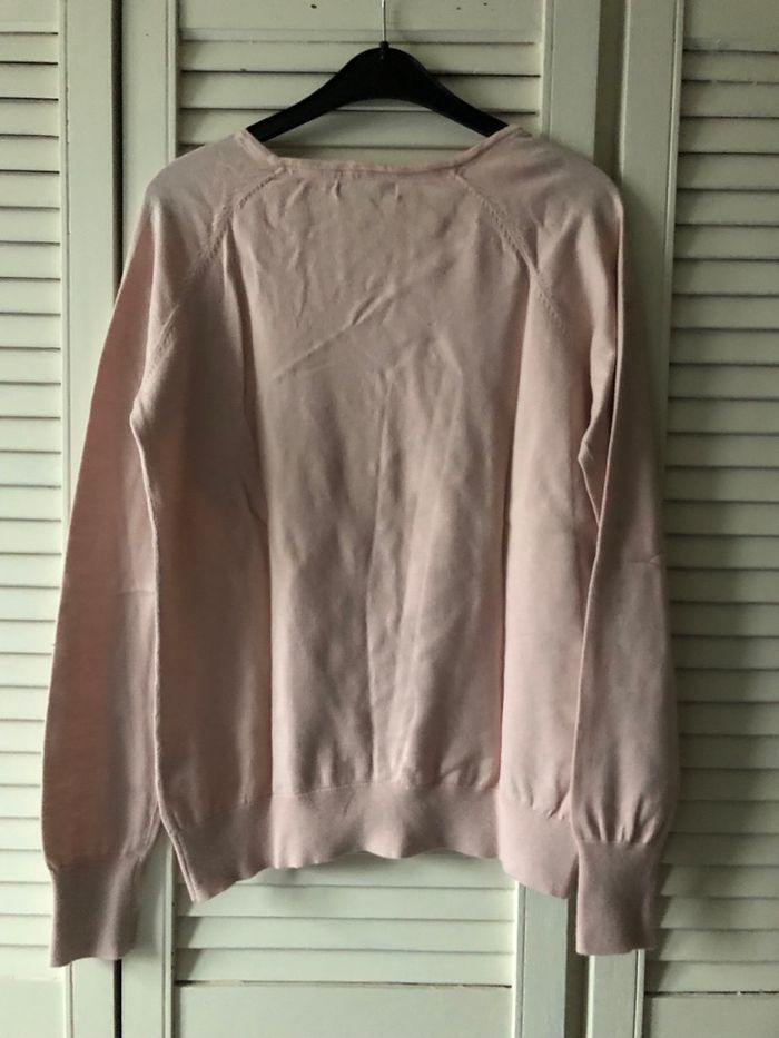 Terre bleue - Petit pull chaînette argentée - photo numéro 4