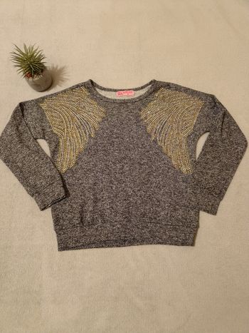 Pull mi-saison fille 8 ans
