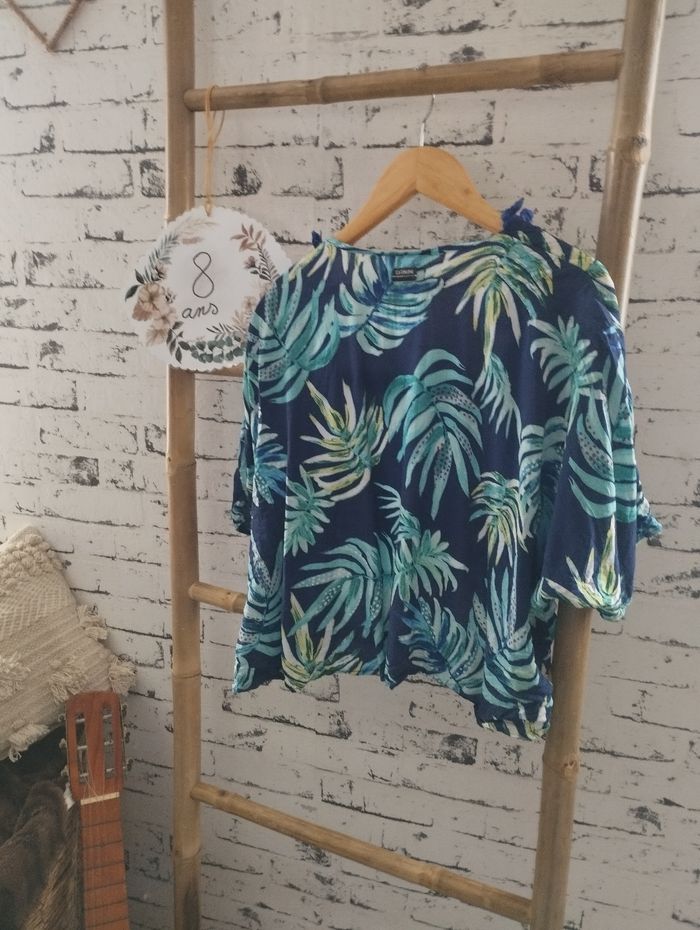 Gilet blouse catimini jungle dream 8ans - photo numéro 8