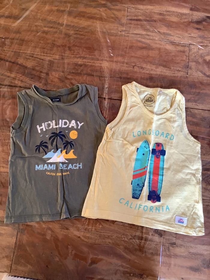 Débardeur tshirt 2/3 ans