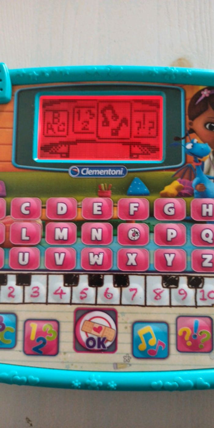 Tablette Clémentine Docteur La peluche - photo numéro 2
