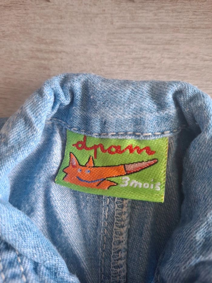 Combishort barboteuse 3 mois - photo numéro 3