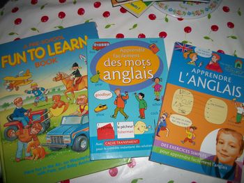 3 livres pour débuter en anglais