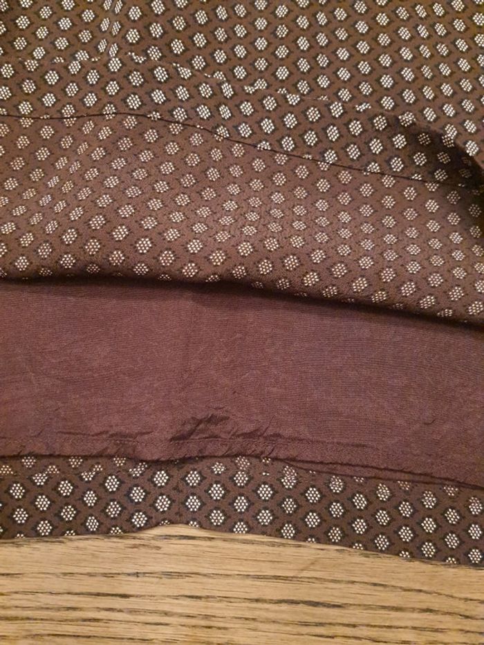 Robe Ganni marron taille XL - photo numéro 13