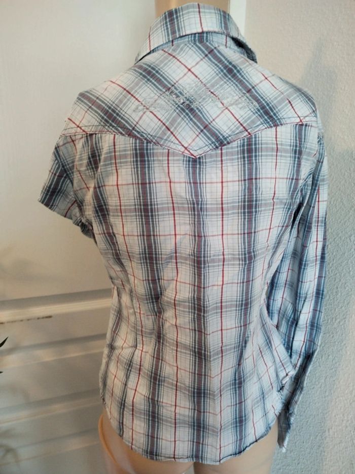 Chemise à carreaux Esprit taille 34 - photo numéro 6