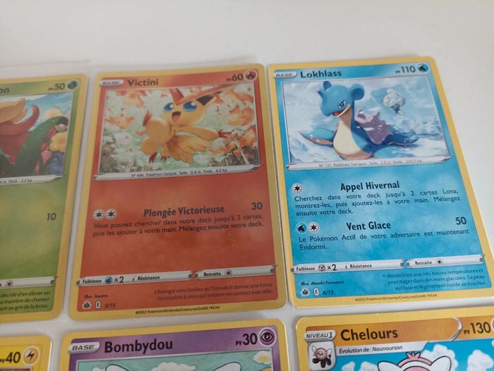Lot 11 cartes Pokémon McDo 2021 - photo numéro 3