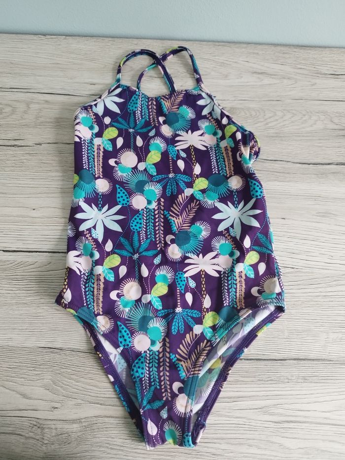 Maillot de bain fleurie fille 5 ans