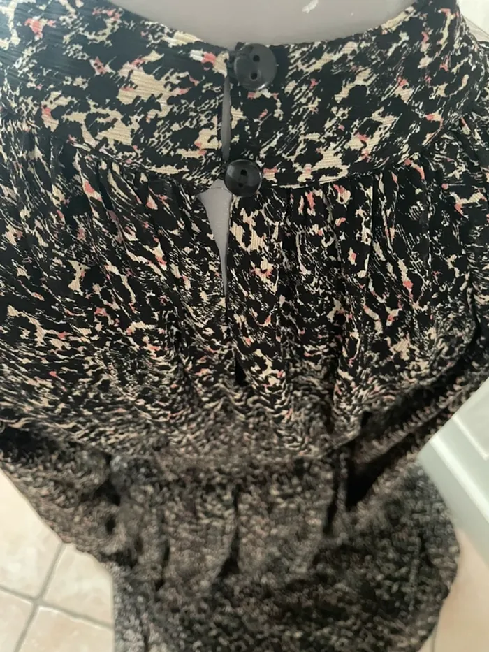 Superbe robe longue manches en voile en 42/44 excellent état de chez Body Flirt - photo numéro 5