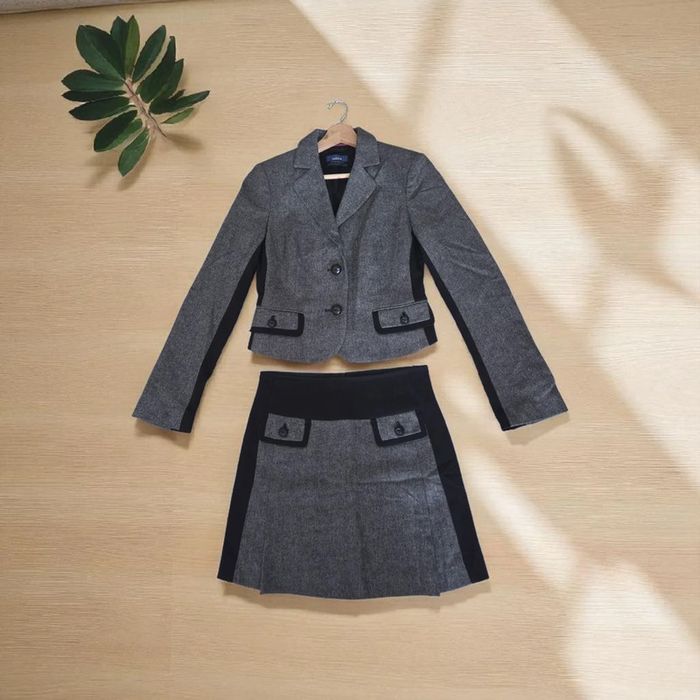 Ensemble tailleur jupe Mexx gris taille S-M