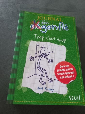 Livre roman journal d'un dégonflé tome 3