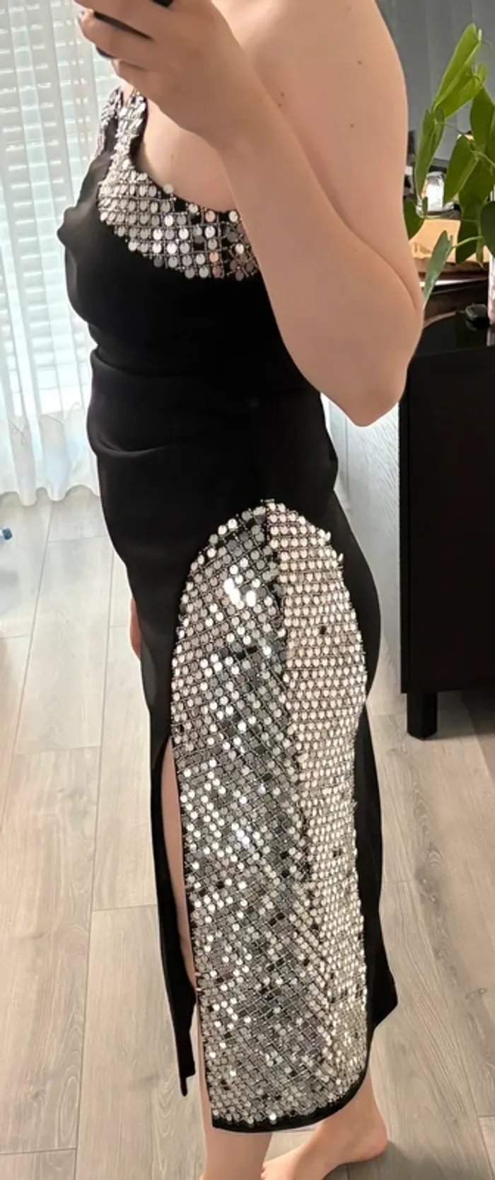 Robe noire elegante ASOS - photo numéro 2