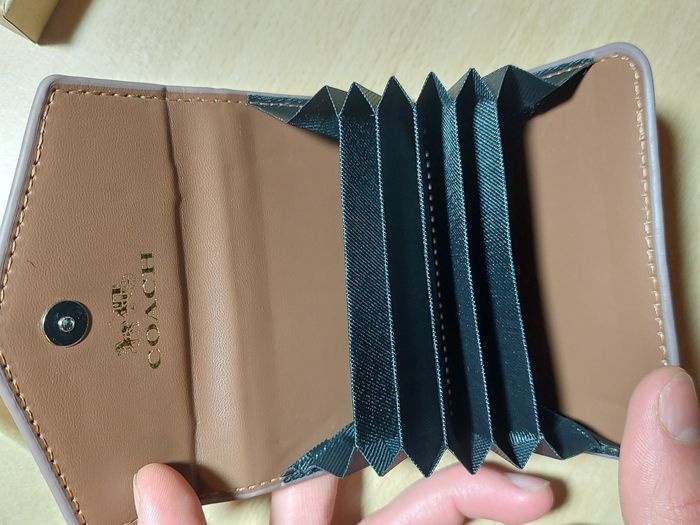 Porte monnaie coach - photo numéro 4