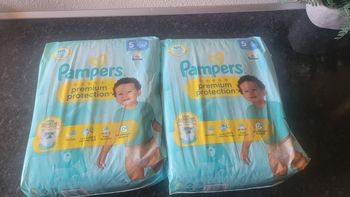 Couche pampers premium protection t5