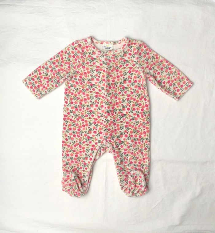 Pyjama velours TAO 3 mois